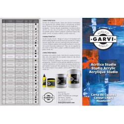 Acrylic GARVI color chart...